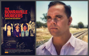 The Bowraville Murders poster and director Allan Clarke.