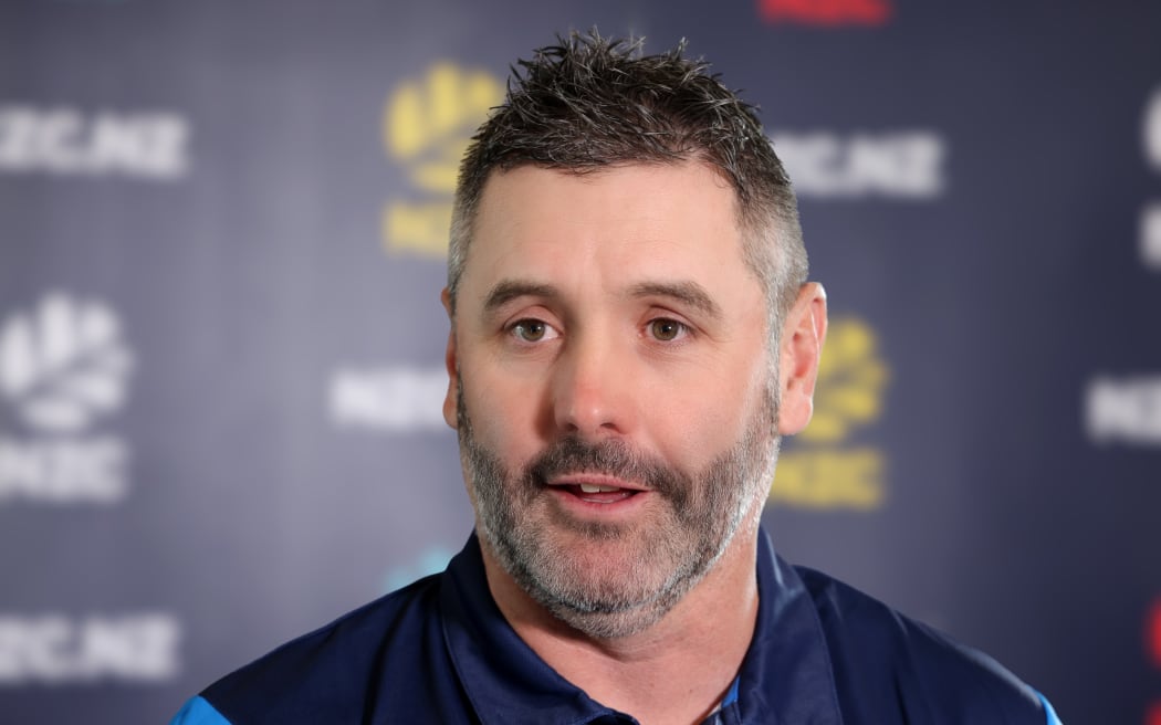 White Ferns head coach Ben Sawyer