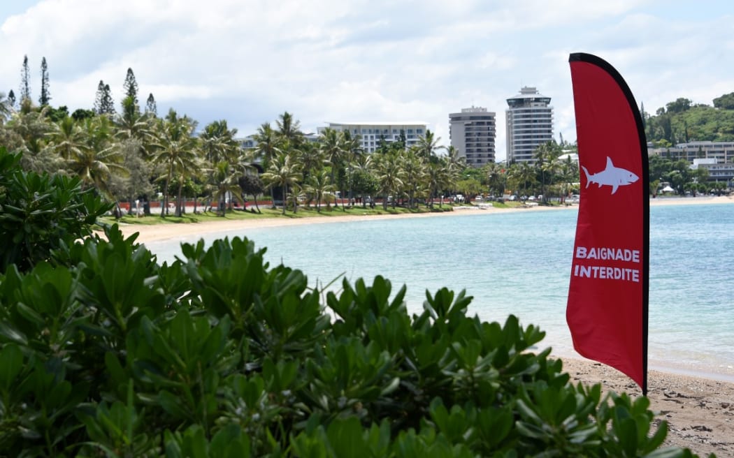 Noumea beach closed until further notice.