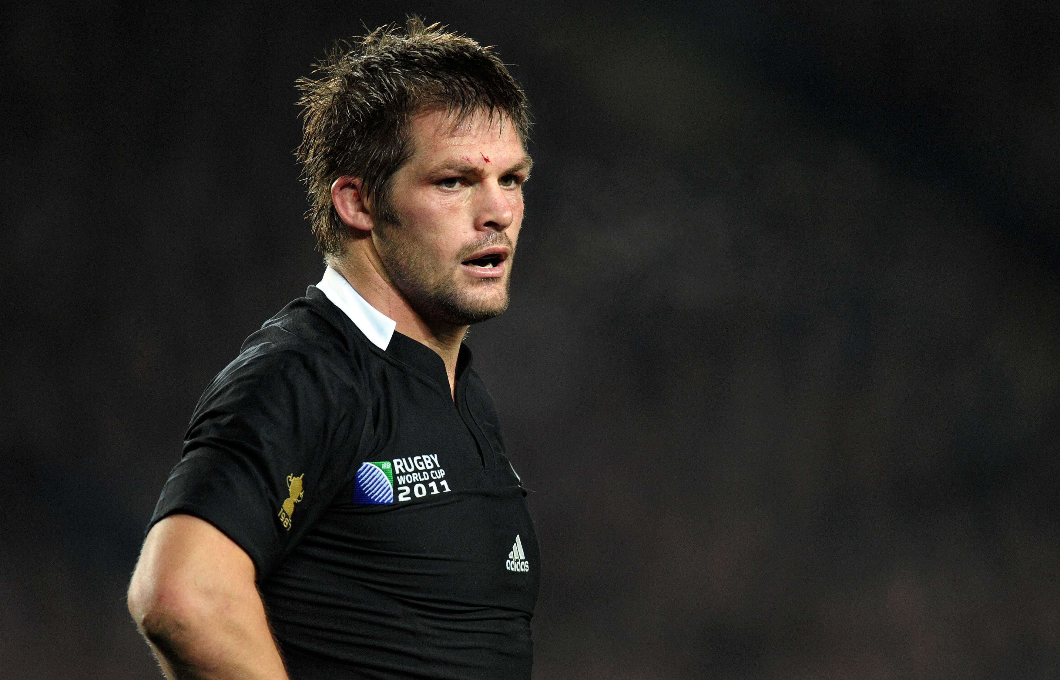 All Blacks captain Richie McCaw during the All Blacks v France pool A match of the 2011 IRB Rugby World Cup at Eden Park.