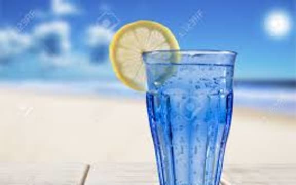 sparkling water