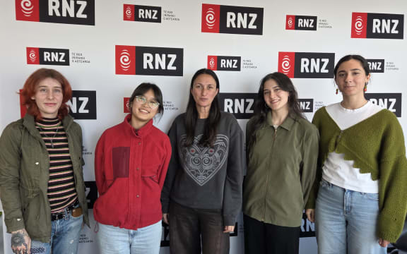 Wren Probett, Minju Kim, Kara Rickard, Francesca Parussini and Na'amah Cheiban