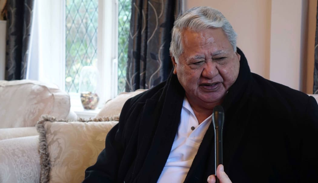 Tuilaepa Sa'ilele Malielegaoi in Wellington.