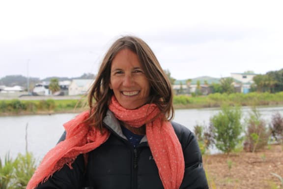 Gisborne local Kirsty Gaddum loved hearing about the history of the Waiohiharore reserve.