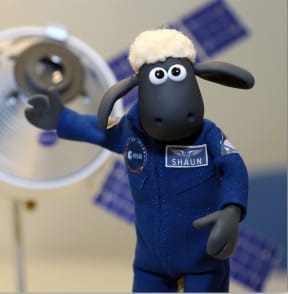 The Orion spacecraft will be taking European Space Agency mascot Shaun the Sheep along for the ride. The ESA built the service module for the spacecraft.