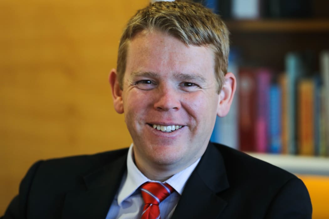 Leader of the House Chris Hipkins Nov 2017