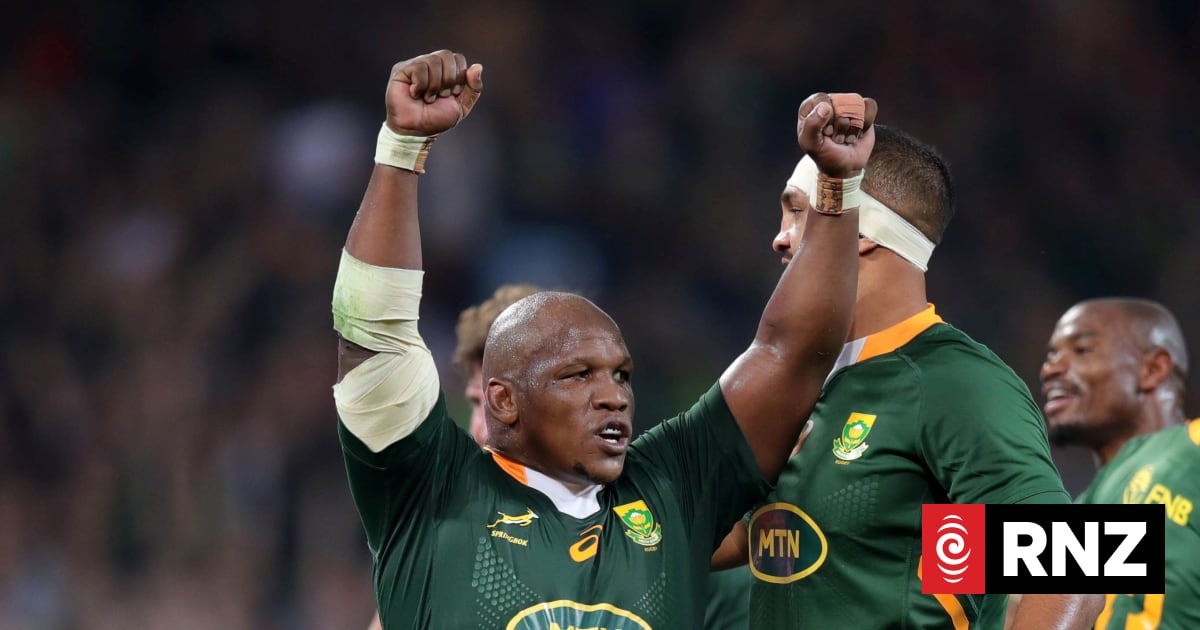 Racial slur allegation made against Springboks hooker | RNZ