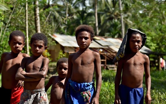 Children in Papua New Guinea