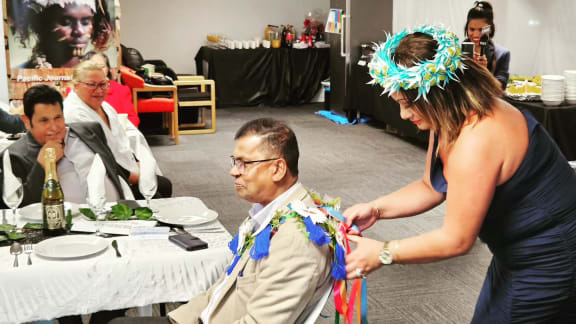 Fiji's deputy prime minister Biman Prasad attended the opening of the new community centre for Fiji diaspora in Auckland
