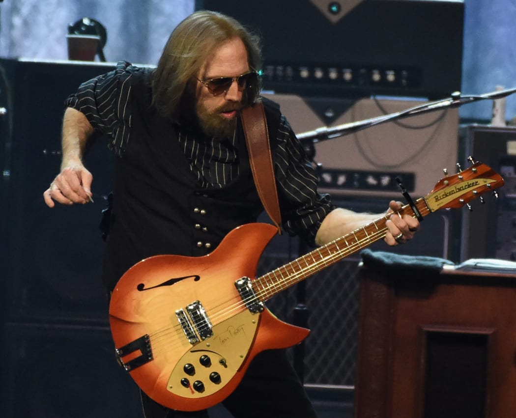 Tom Petty performing in Nashville, Tennessee in April during the Tom Petty and the Heartbreakers 40th anniversary tour