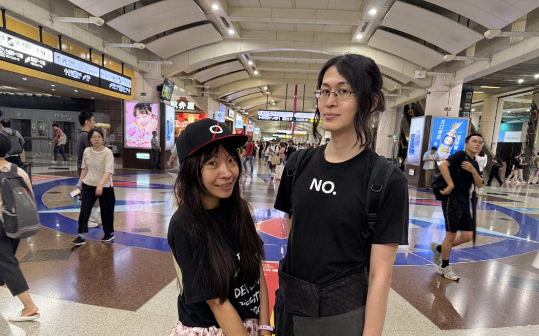 Billion Lee and Johnson Liang, co-founders of CoFact fact-checking collaboration