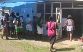 Voting in the Western Province of Solomon Islands