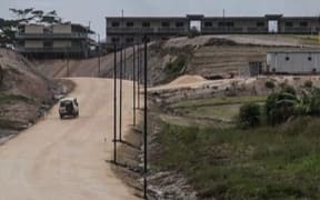 The Manus Island Detention Centre in PNG