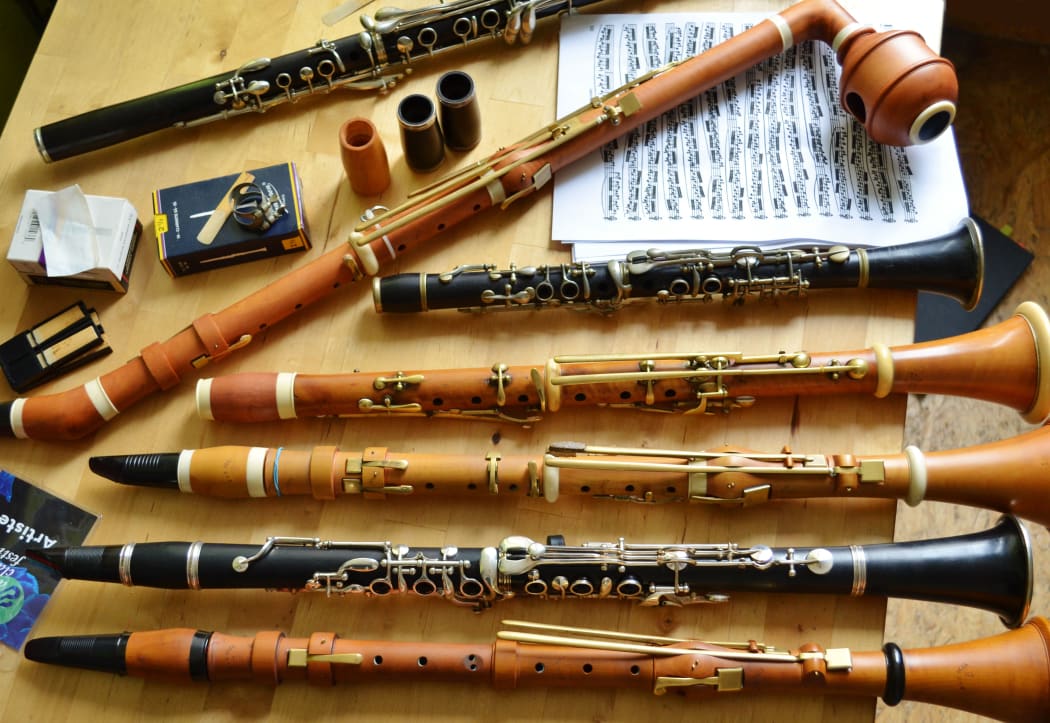 Marie Ross's Clarinets