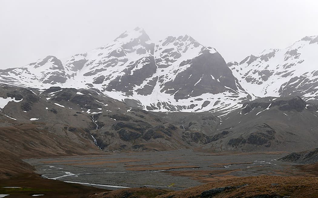 Shackleton, Worsely and Crean crossed these mountains in their epic journey from Elephant Island