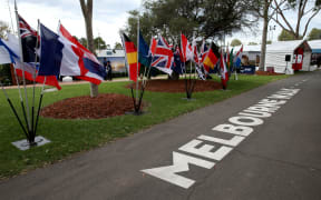 Empty Melbourne Walk. 2020 Formula 1  Australian Grand Prix. Albert Park Circuit, Melbourne.