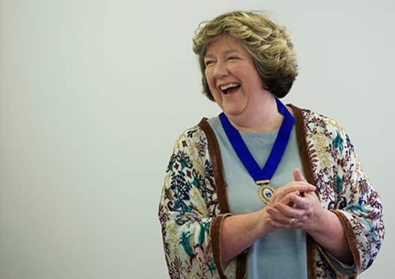 Professor June Andrews.