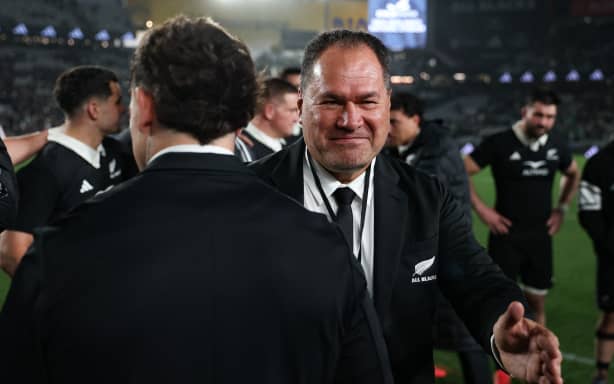 All Blacks head coach Dave Rennie.