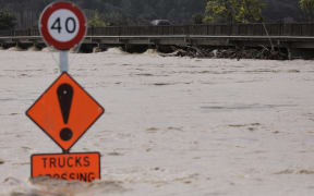 Cars are seen crossing the Wairau River Bridge on SH1 between Blenheim and Picton on 20 August, 2022.