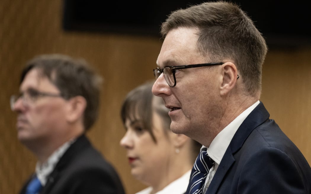 24th October 2023 Iain McGregor/The Press/Pool
Christchurch Masjidain Attack Coronial hearing.
David Boldt - counsel assisting the coroner.