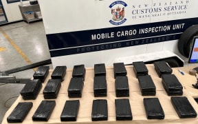 Cocaine found in a shipping container at the Port of Tauranga.