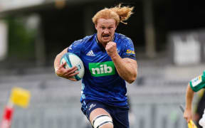 Tom Robinson.
Blues v Hurricanes, Round 2 of the Super Rugby Pacific rugby union competition at Forsyth Barr Stadium, Dunedin, New Zealand on Saturday 26th