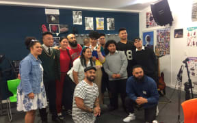 The Pasifica Beats team from Manurewa High School