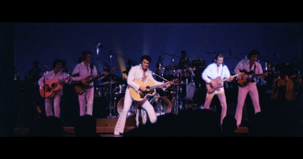 A still from EPiC: Elvis Presley in Concert.