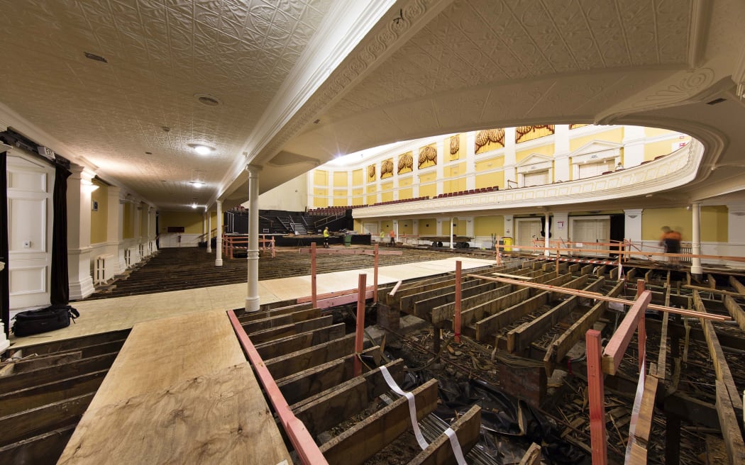 Wellington Town Hall strengthening project