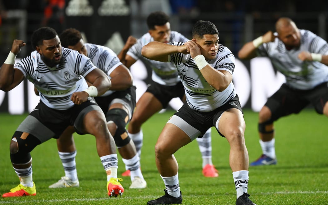 Fiji perform the Cibi.