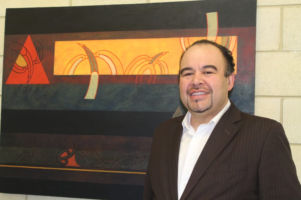 Paraone Gloyne describes himself as an 'activator' of te reo māori.