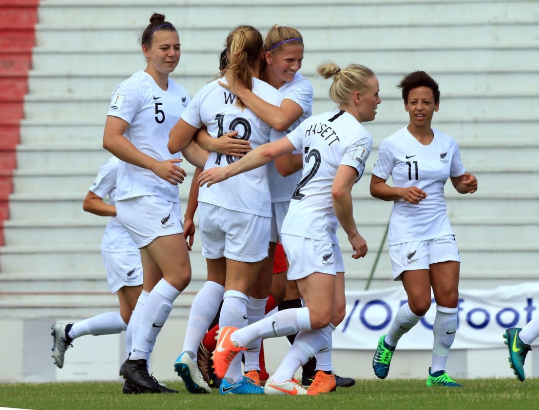 The Football Ferns put 11 unanswered goals past Tonga.