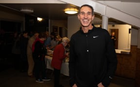 Fromer All Black Ian Jones has started weekly dinners at Rosmini College for locals who need a hot meal or just company.