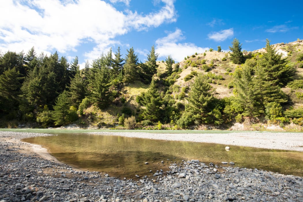 Mohaka River near Pungahuru Falls near Napier.