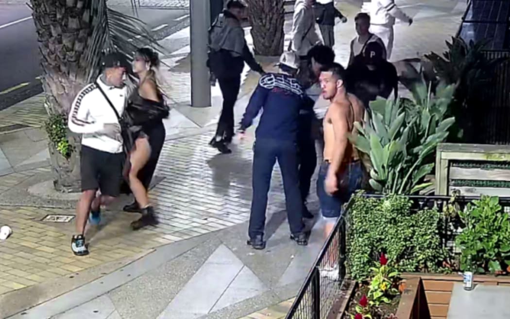 Tauranga police CCTV assault images