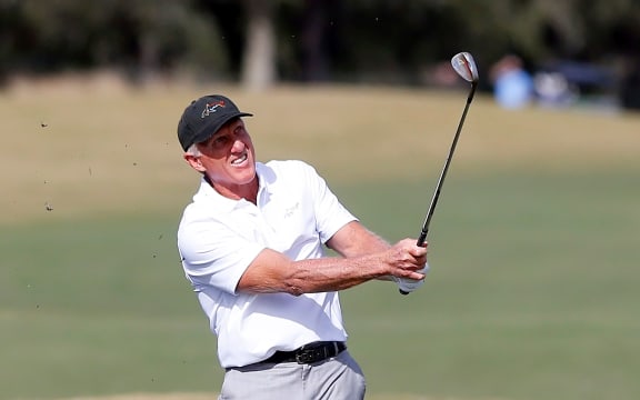 Australian golf great Greg Norman