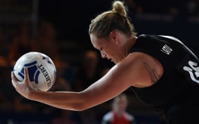 Catherine Latu during a Commonwealth Games match against Malawi.
