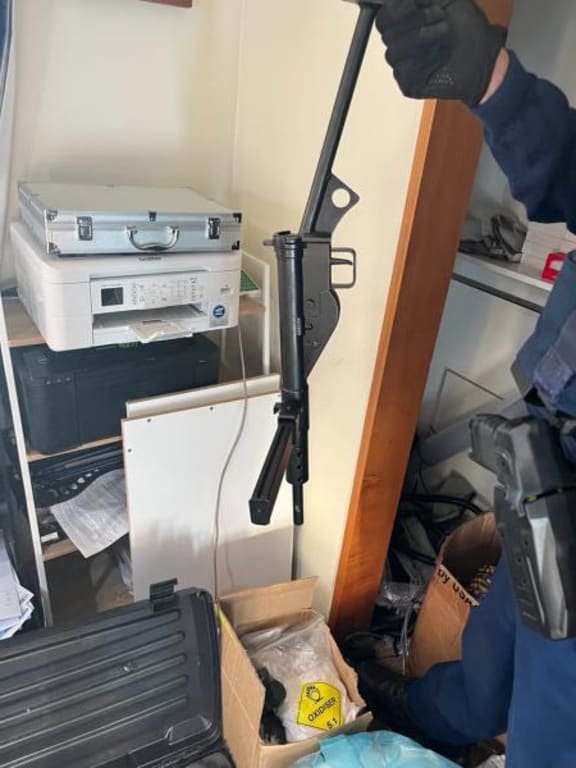Police found loaded weapons unsafely stored at a Nelson area residence.