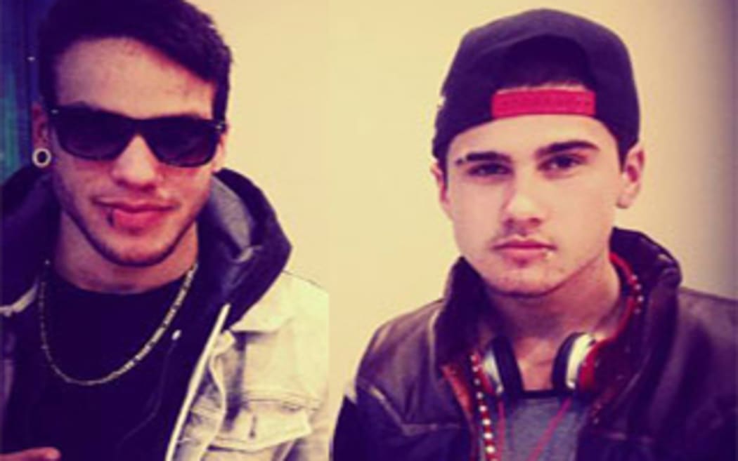 Roast Busters. (LR) Joseph Parker, 18, and Beraiah Hales, 17.