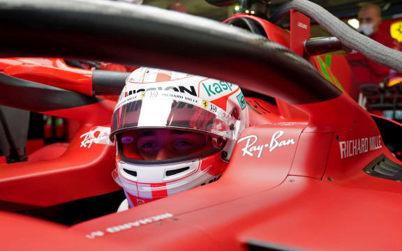 Ferrari driver Charles Leclerc.