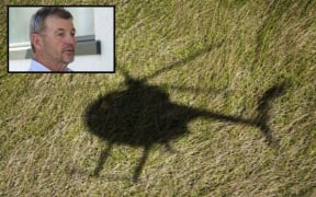 Dave Armstrong and chopper silhouette