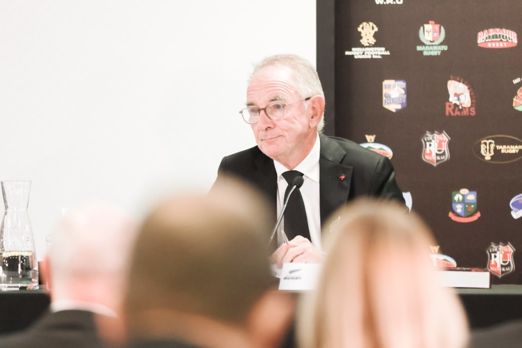 New Zealand Rugby chairperson Brent Impey