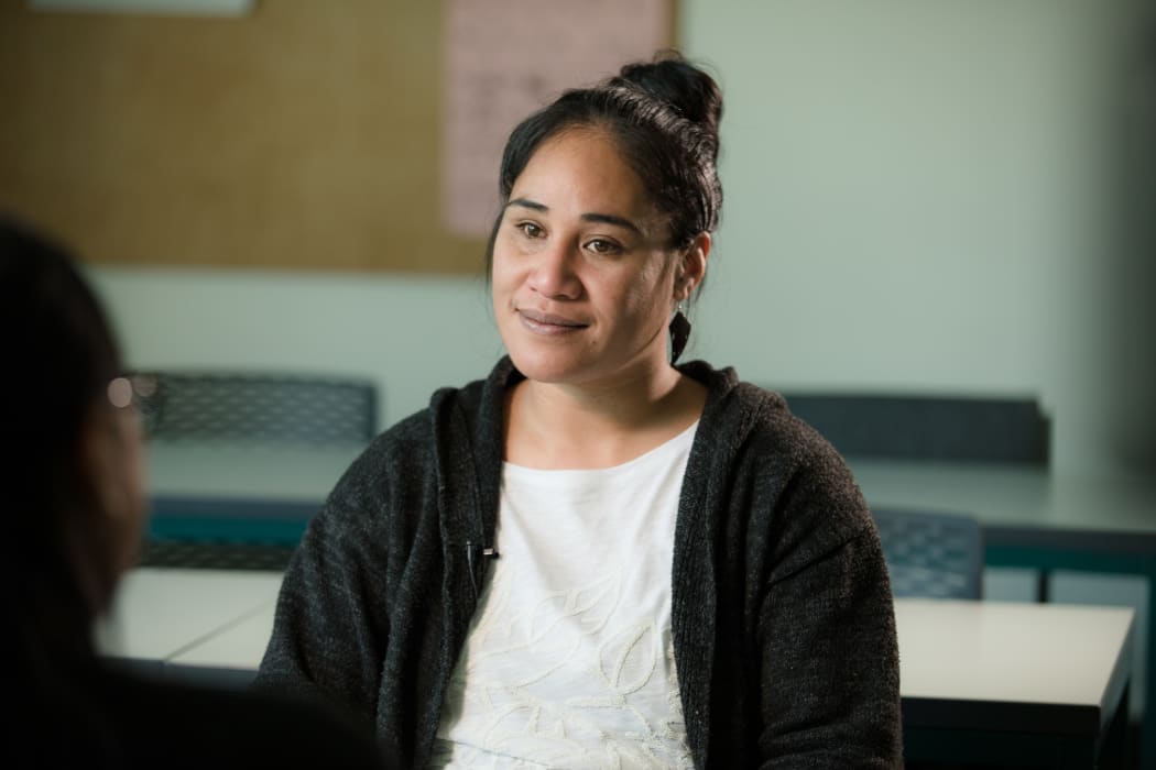 Te'i Tuiasau has been awarded the New Horizon Women's Trust Award, given to women who have been given a second-chance at life through education.