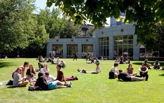 The University of Canterbury campus
