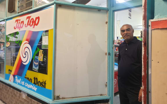 Miramar dairy owner Raju Patel.