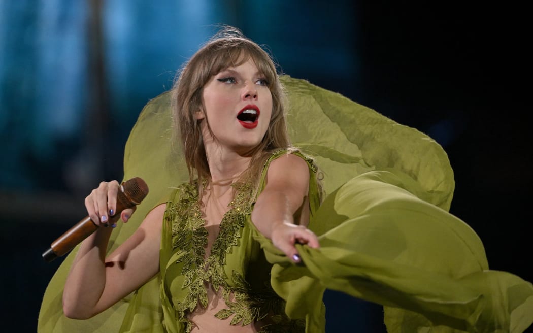 A still from the 2023 film Taylor Swift: The Eras Tour