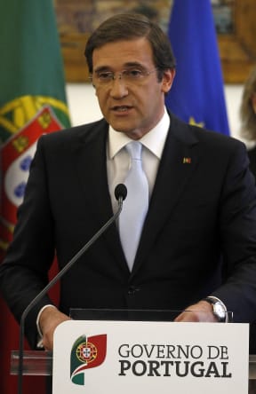 Portugal Prime Minister Pedro Passos Coelho.