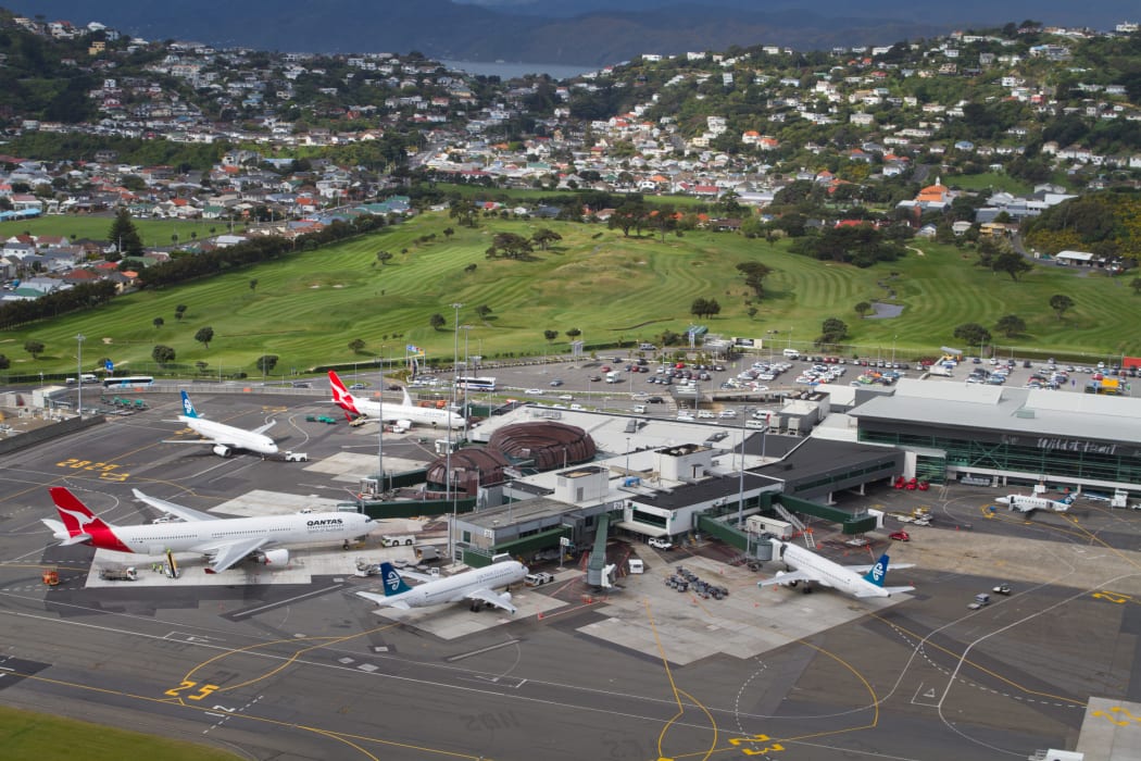 Wellington International Airport.