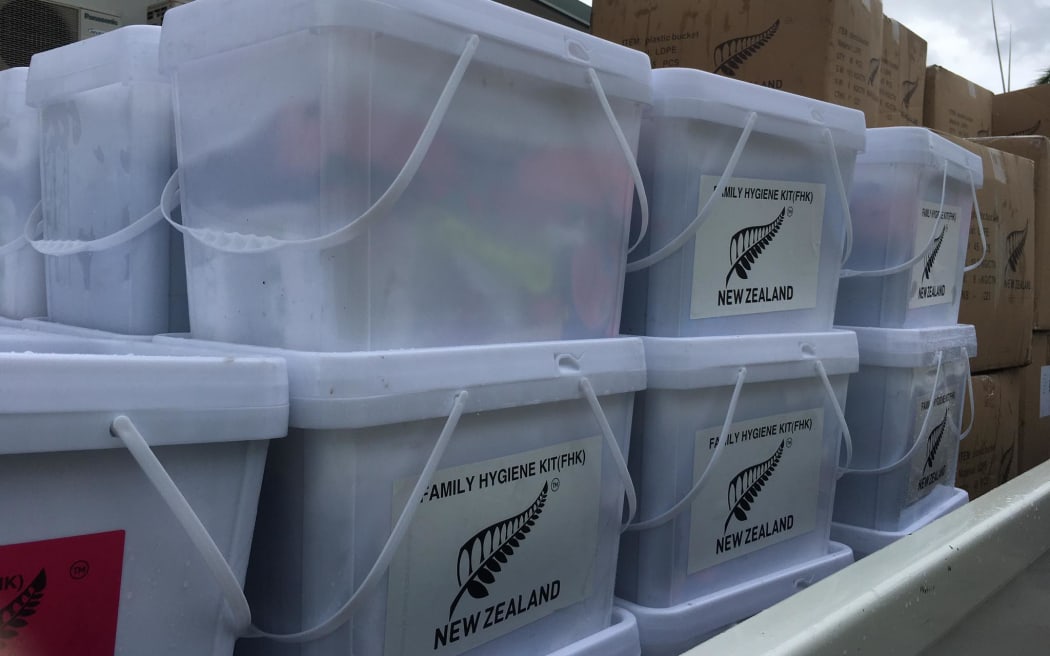 New Zealand Aid to Vanuatu post-cyclones Judy and Kevin.