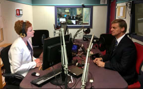 Bill English talks to Susie Ferguson in our Wellington studio